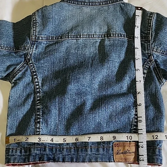 little girls denim jacket - Picture 5 of 8